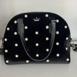 Kate spade Pearl and Velvet Crossbody Purse